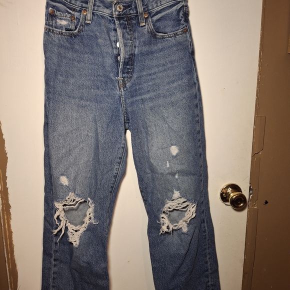 Signature by Levi Strauss Denim - Signature by Levi Strauss Blue Straight Leg Jeans